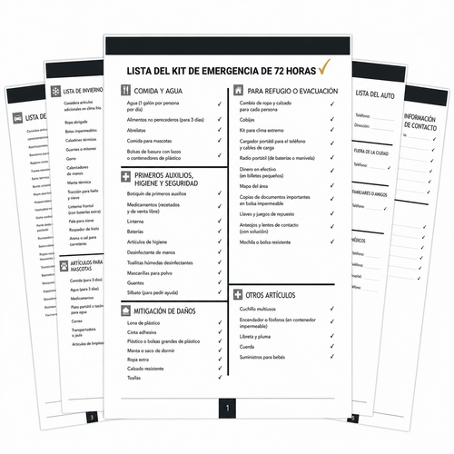 Guías y cuaderno de almacenamiento de alimentos