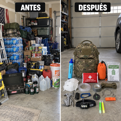 Kit de emergencia de 72 horas
