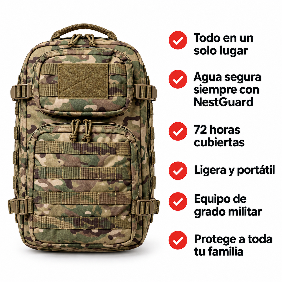 Kit de emergencia de 72 horas