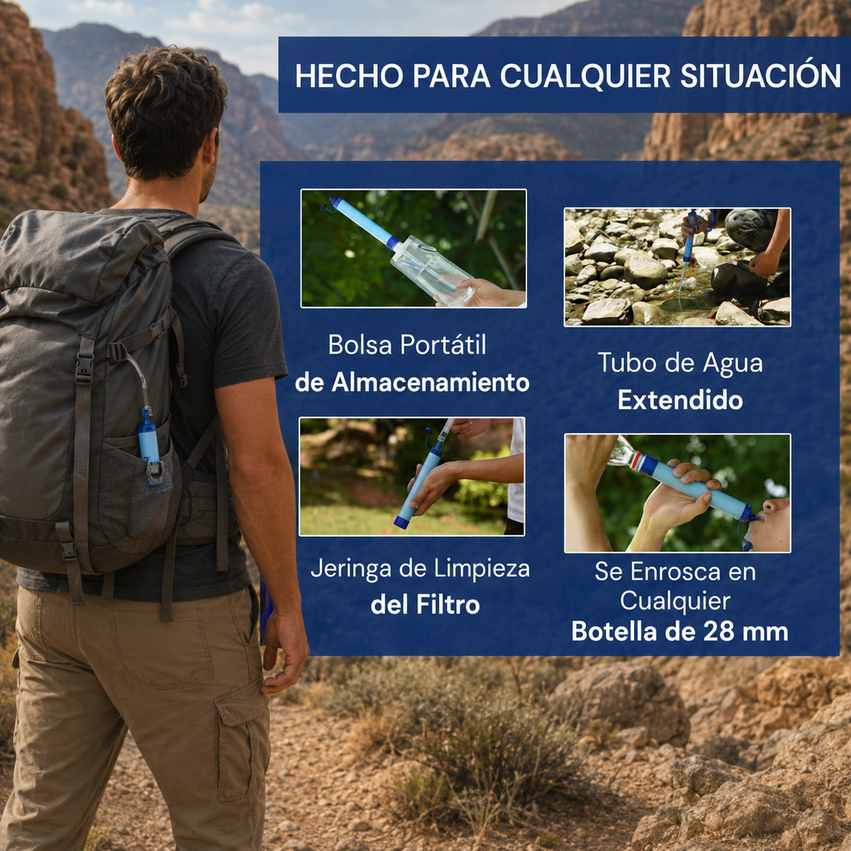 Filtro de agua de emergencia NestGuard™