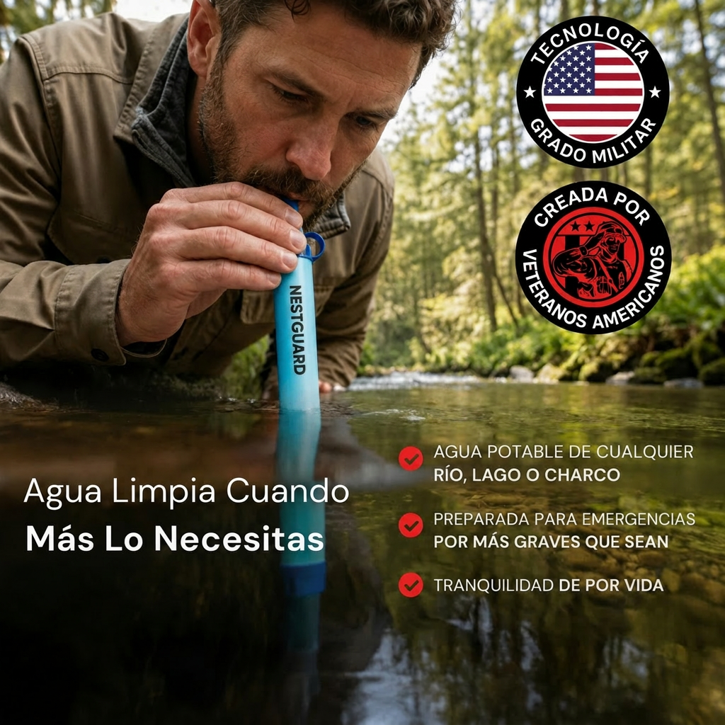 Filtro de agua de emergencia NestGuard™